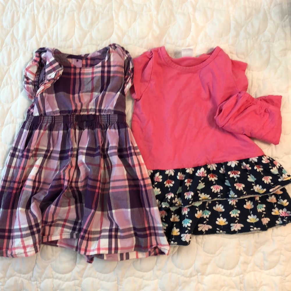 2 Gymboree Dresses- Size 2T